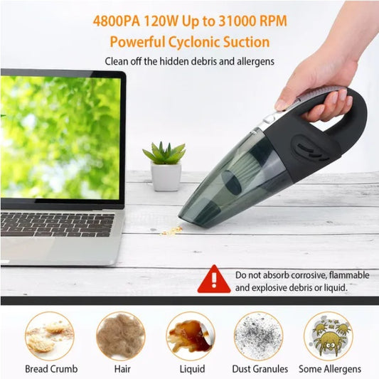 Car Cordless Rechargeable Handheld Vacuum Cleaner