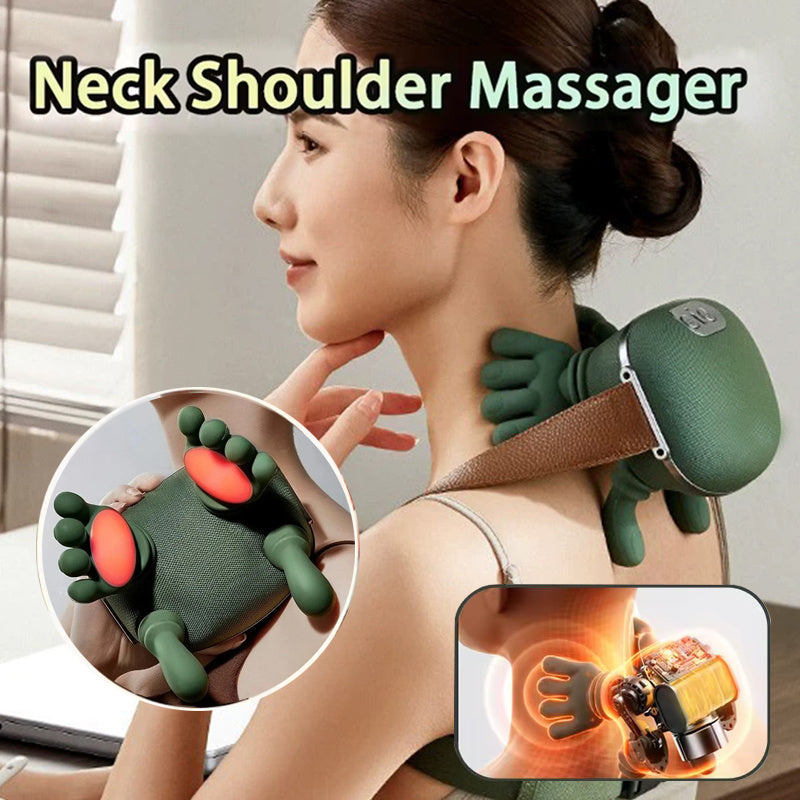 Wireless Neck & Shoulder Massager – Back & Pain Relief Shawl